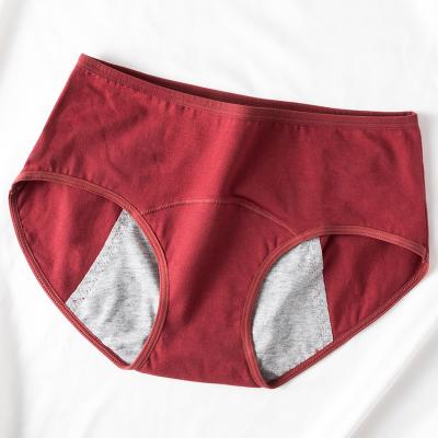 China New Design Women Period Safety Antibacterial Physiological Underwear Panties Menstrual Panties for sale