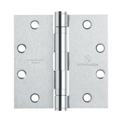 China Modern China wholesale 4.5 inch ANSI/BHMA Grade 2BB Commercial Steel Door Hinge for Wooden and Metal Frames for sale