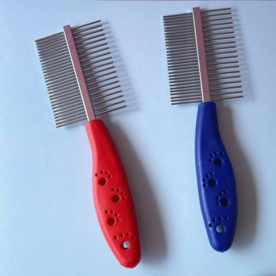 China Viable Comb Pet Grooming Amazon Best Seller Dog Flea Comb Pet Grooming Comb for sale