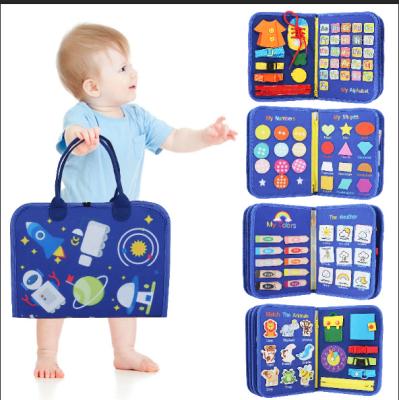 China Earlier Education New Arrival  Sensory Toddler Felt Toy Montessori Toys Toddler Activities Busy Board diy Accessories For  Felt Early Educati for sale