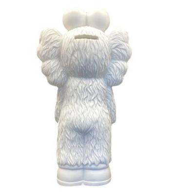 China China oll hand model white embryo non-plaster doll Vinyl Crafts Fluid Bear Resin Crafts Fluid Paint Figures Bear for sale