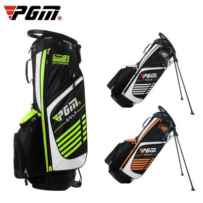 China PGM Women's Nylon Men's Portable Golf Bag With Braces Frame Stand Support Golf Bagpack Adult Lightweight Golf Club Gun Bag for sale