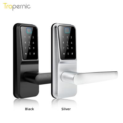 China Hotel Apartments Office Tropernic Fingerprint Candado Inteligente Home Electronics Cerradura Digital Ttlock Smart Home Door Lock for sale