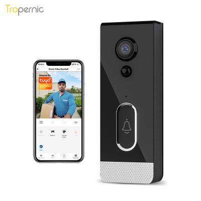 China Smart Visual Wireless Chime 1080P Tuya Wifi Ring Waterproof Electric Ip 65 Ring Doorbell Camera 205 Security for sale