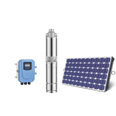 China Popular Irrigation and Agriculture Pump 500W DC Solar Brushless MPPT Controller Solar Screw Pumps for sale