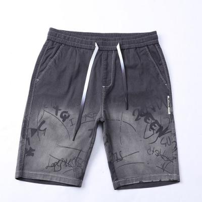 China Anti-wrinkle K2816 Pattern Durable Custom Comfort Leisure Men Short Pants for sale