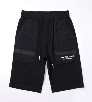 China High Fashion Terry Jogger Men Streetwear Cotton French Logo Sweat Shorts Custom Made Anti-wrinkle K2826 for sale