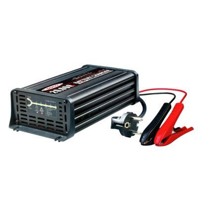 China Maintain and Repair 7 Step 12 Volt 12V 20A RoHS 220V AC Lead Acid Battery Charger with Battery Clips for sale