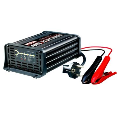 China PACO Lead Acid Battery Charger 10000mA 7-Stage Battery Charger Color Box Standard Package for sale