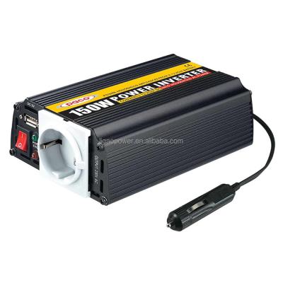 China PACO 150W 12v 24v to 110V 220V power inverter for home use 150*108*51mm for sale