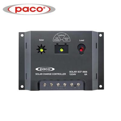 China Solar System Controller PACO 6A Solar Charge Controller For Solar Power System for sale