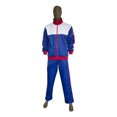 China Custom Cotton Tracksuits Mens Crewneck Tracksuit Mens Nylon Tracksuit for sale