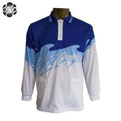 China Wholesale Customized Anti-pilling Polyester Long Sleeves New Design Polo Shirt for sale