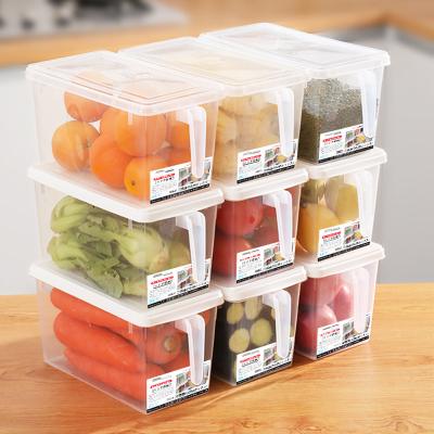 China Modern Wholesale Fridge Storage Box Factory Fridge Plastic Container Organizer for sale