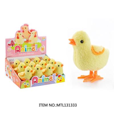 China ABS Promotion Gifts Easter Toy Wind Chicks Toy Wind Up Chicken for sale