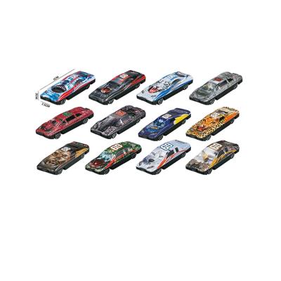 China Toy Amazon Hot Selling Mini Race Car Alloy Die-cast Metal Car for Kids for sale