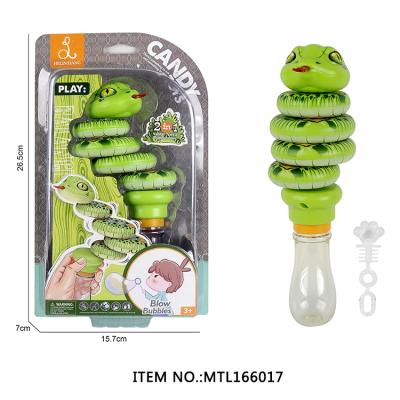 China Plastic Plastic Bubbles Toys Animal Kids Soap Water Wand Blowing Cartoon Shaped Magic Stick Bubble Toy for sale