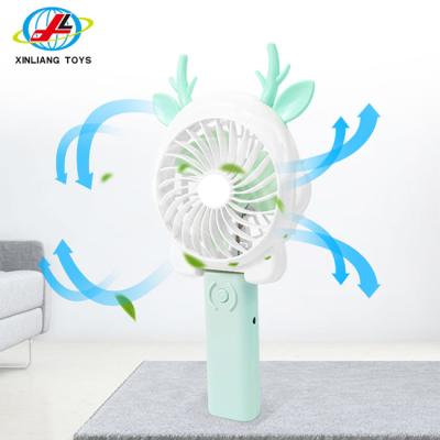 China Hot Selling ABS Amazon Toys Mini USB Fan Summer Cooling Portable Foldable Reachable Hand Fan for sale