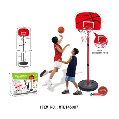 China CCG Factory 139cm Basketball Rack Toy Stand Set Adjustable Basketball Hoop For Kids 42*8.7*32cm for sale