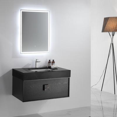 China Modern simple bathroom cabinet with LED mirror MT-8811 for sale