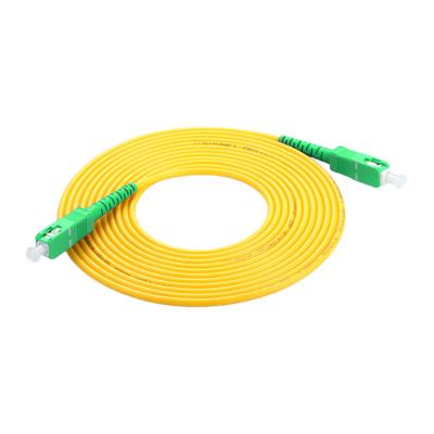 China Optical Fiber Connection SC Fiber Optic Patchcord for APC Equipment 5 for sale