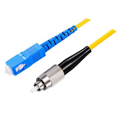 China Optical Fiber Connection Function Customizable Length SC FC Optic Fiber Patchcord for sale