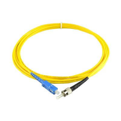 China Aanpasbare lengte SC ST glasvezel patchcord voor top-notch apparatuur Te koop