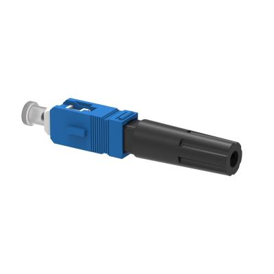 China 5 -Made Simplex SC Fiber Optic Fast Connector for Field Assembly in FTTH Network for sale