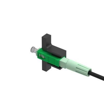 Κίνα SC APC Fiber Optic Fast Connector για τη συγκρότηση πεδίου δικτύου απώλεια επιστροφής APC≥55dB προς πώληση