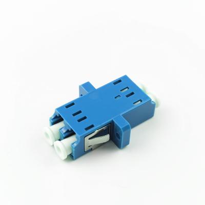 Κίνα 2 θύρες PBT LC UPC Διορθωτής οπτικών ινών Eared Duplex Coupler για οπτικές ίνες Coupler προς πώληση