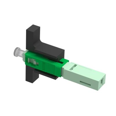 Κίνα Simplex SC APC Fiber Optic Fast Connector 5 Χρησιμοποιείται για την συναρμολόγηση πεδίου δικτύου LAN με σύρμα προς πώληση