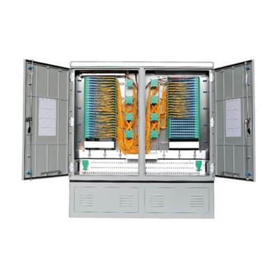 Chine Réseau LAN câblé FDC 576A IP65 FTTH SMC Armoire de distribution en fibre extérieure avec 10 à vendre