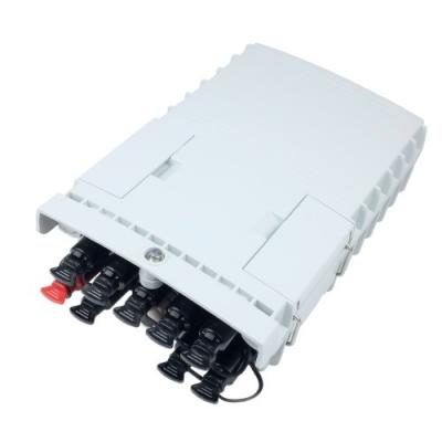 China Vooraf verbonden glasvezeldistributie buiten FTTH 16 Core Splitters Optic Terminal Box Te koop