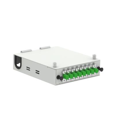 China FTTH Network Fiber Optic Distribution Type 8 Cores FC APC FTTH Terminal Box for FTTX for sale