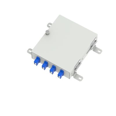 China Optische glasvezel terminal box 4 Core SC UPC Type voor netwerk FTTH glasvezel distributie 5 Te koop