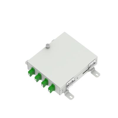 China 4 Core SC APC Type FTTH-terminalbox met glasvezel Distributie voor FTTH-toepassingen Te koop