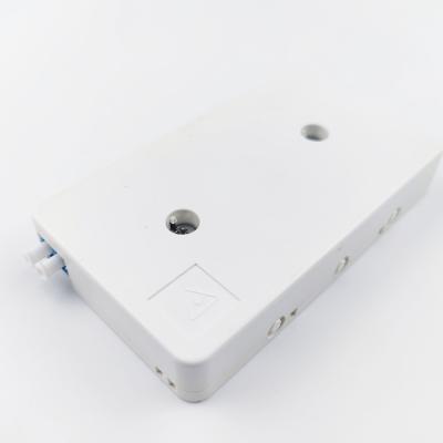 China ABS 2 núcleos LC UPC Fibra Óptica de Plástico Faceplate Socket Panel para rede FTTH interior à venda