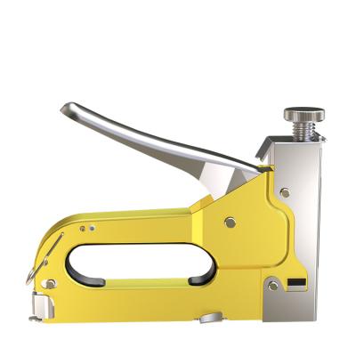 China Wholesale Heavy Duty 3 In 1 Staple Heavy Duty Manual Gun For Wood for sale