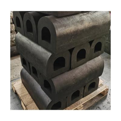 China Dock / Boat Protection Marine Type D Rubber Fender For Boat / Vessel for sale