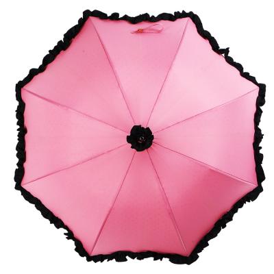 China Minimalist SUNDAY Handle Umbrella Bride Wedding Umbrella for sale