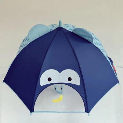 China All In 1 SUNDAY 3d Fiberglass Umbrella Children Kids Umbrella With Animal Cartoon for sale