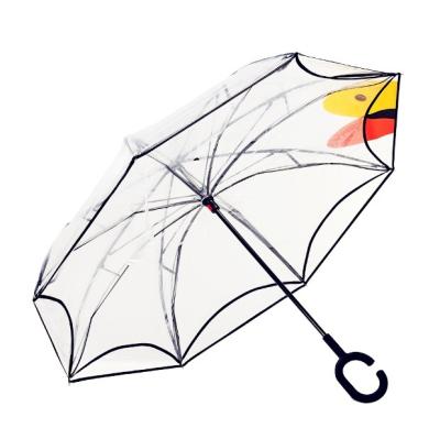 China SUNDAY POE Folding Reverse Inverted Umbrella for sale