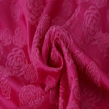 China Spandex Jacquard Organic Silk Viscous Fabric For Clothes for sale