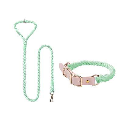 China Custom Single Rope Multicolor Dog Belt Organic Cotton Dog Mechanical Belt Heavy Training Traction Washing Traction Belt for sale