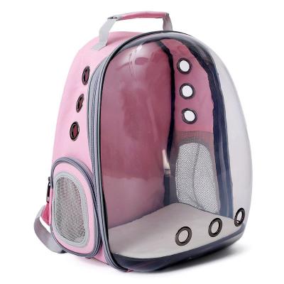 China Wholesale Portable Carry Backpack Pet Pet Backpack Bag Capsule Breathable Latest New Arrival Design for sale