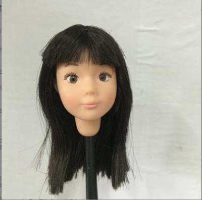 China Soft plastic toy asia doll face vinly toys customized for gift for sale