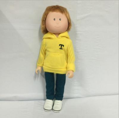 China Custom plastic soft toy doll hobbies vinly material for sale