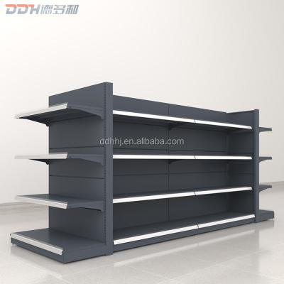 China Single Sided Supermarket Shelf DDH Light Duty Supermarket Shelves Equipment Used For Supermarket Shelf China High Quality Retail for sale