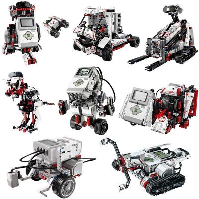 China Building Toy Programming Toys Robot Kit EV3 Kids Diy Blocks Electronic Programmable Robot App Educational Building Blocks Set 45544+45560 for sale