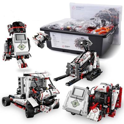 China New Arrivals 2023 Building Blocks Toy 2023 Electronic Programmable Educational Children Robot ev3 Robot Diy Blocks Building Blocks ev3 Building Blocks for sale